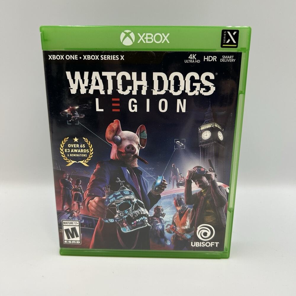 Watch Dogs: Legion (Xbox Series X, Xbox One Video Game) - Tested Working